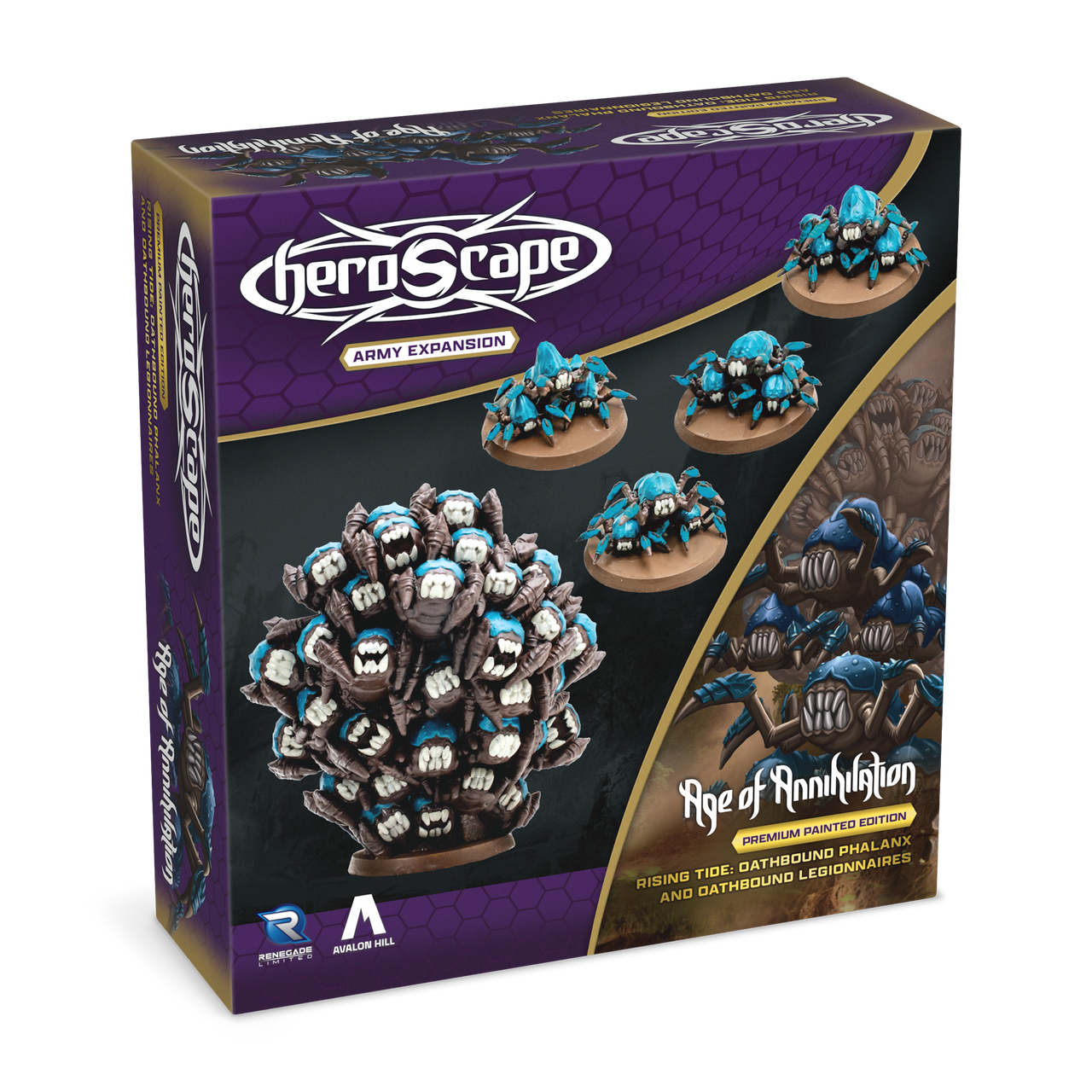 Heroscape Premium Painted Oathbound Phalanx