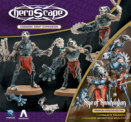 Heroscape: Upgraded Necrotech Reavers Common Army Expansion Painted
