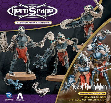 Heroscape: Upgraded Necrotech Reavers Common Army Expansion Painted
