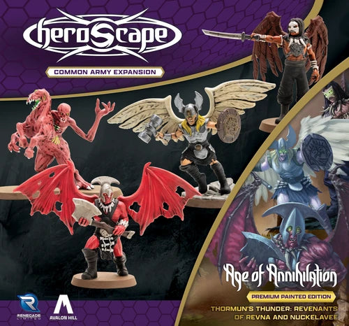 Heroscape: Revenants of Revna & Nuckelavee Common Army Expansion Painted