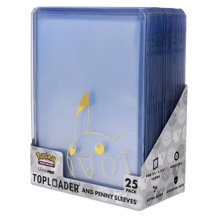 Toploader: 3x4 Pikachu and Penny Sleeves Combo (25)