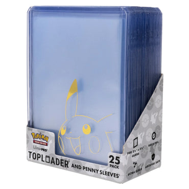 Toploader: 3x4 Pikachu and Penny Sleeves Combo (25)