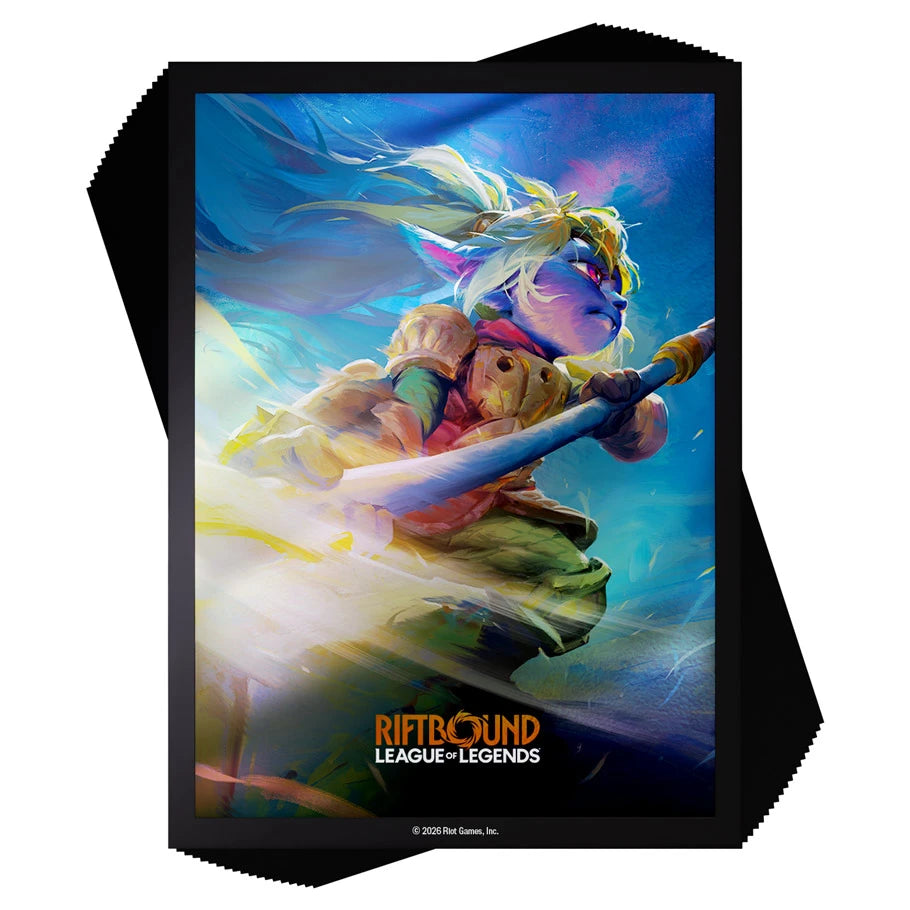 Deck Protector: Riftbound: Unleashed: Poppy, Keeper of the Hammer (100)