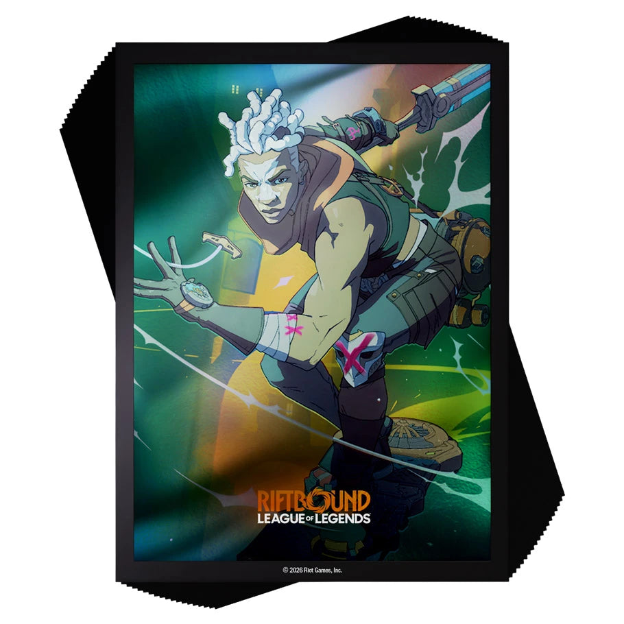 Deck Protector: Riftbound: Radiance: Ekko, Boy Who Shattered Time (100)