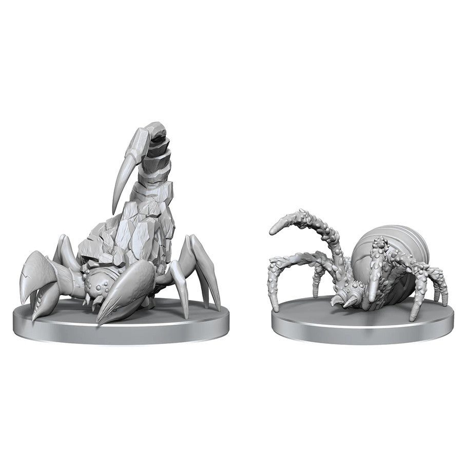 Pathfinder Battles Deep Cuts: Cave Scorpion & Hunting Spider
