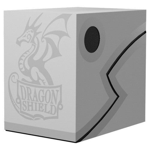 Deck Box: Double Shell: Ashen White/Black