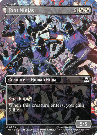 Foot Ninjas (Borderless) [Teenage Mutant Ninja Turtles]