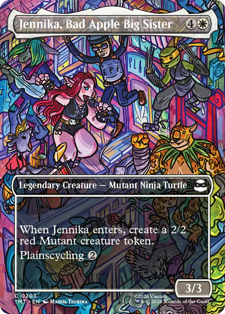 Jennika, Bad Apple Big Sister (Borderless) [Teenage Mutant Ninja Turtles]