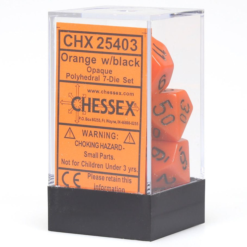 chx 25403 orange/black dice