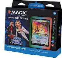 Dr Who Commander Deck - Paradox Power