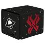 Ultra Pro Magic the Gathering - Edge Of Eternities Premium Alcove Edge Deck Box With Interior Printing Red Mythic