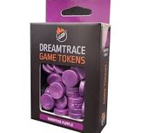 DreamTrace Game Tokens: Warpfire Purple