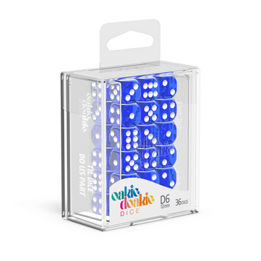 OD 12mm Translucent Blue dice