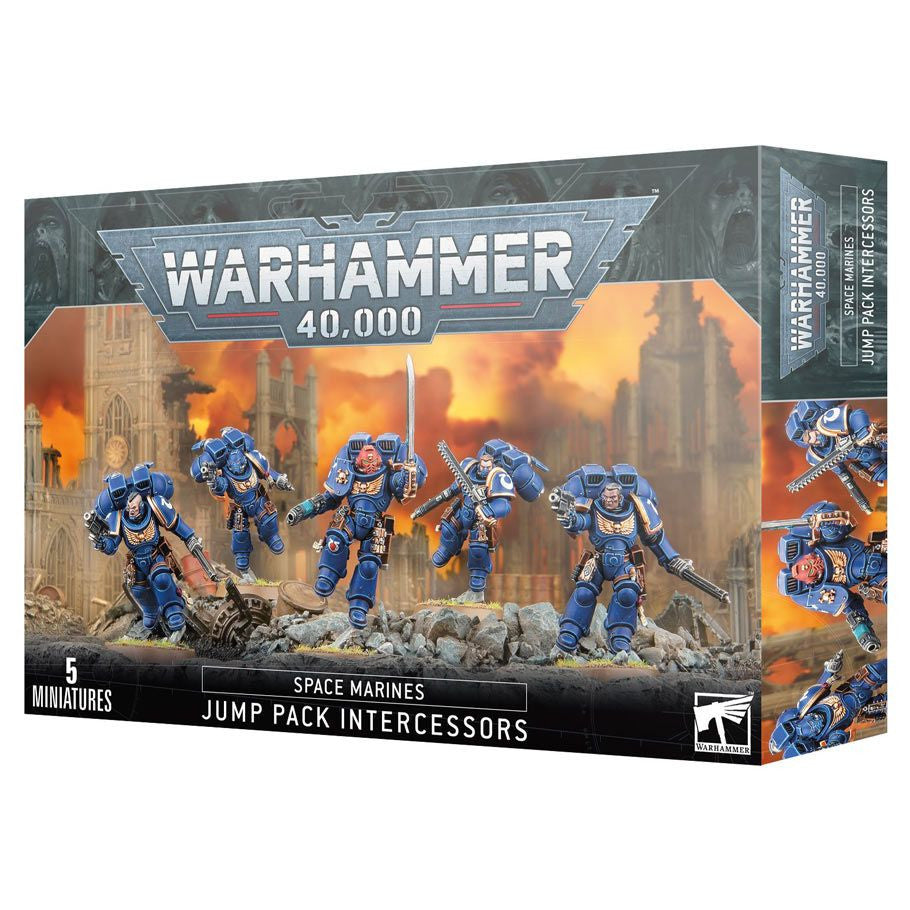 48-13 Warhammer 40,000: Space Marines: Jump Pack Intercessors Squad