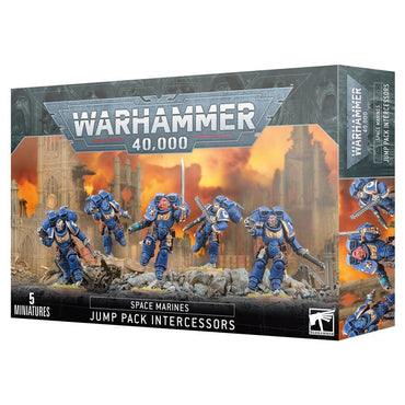 48-13 Warhammer 40,000: Space Marines: Jump Pack Intercessors Squad