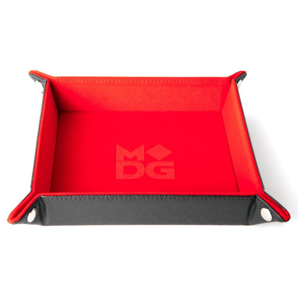 10x10 Red Velvet Dice Tray