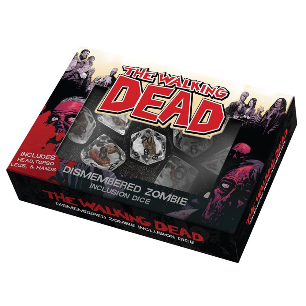 The Walking Dead Dismembered Zombie Inclusion Dice Set