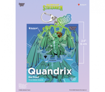 Gatherers' Tavern KLIGGS Keychain - Quandrix (MTG Secrets Of Strixhaven)