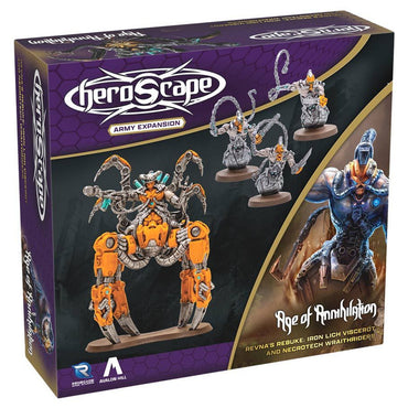 Heroscape: RR Iron Lich & Wraithrider