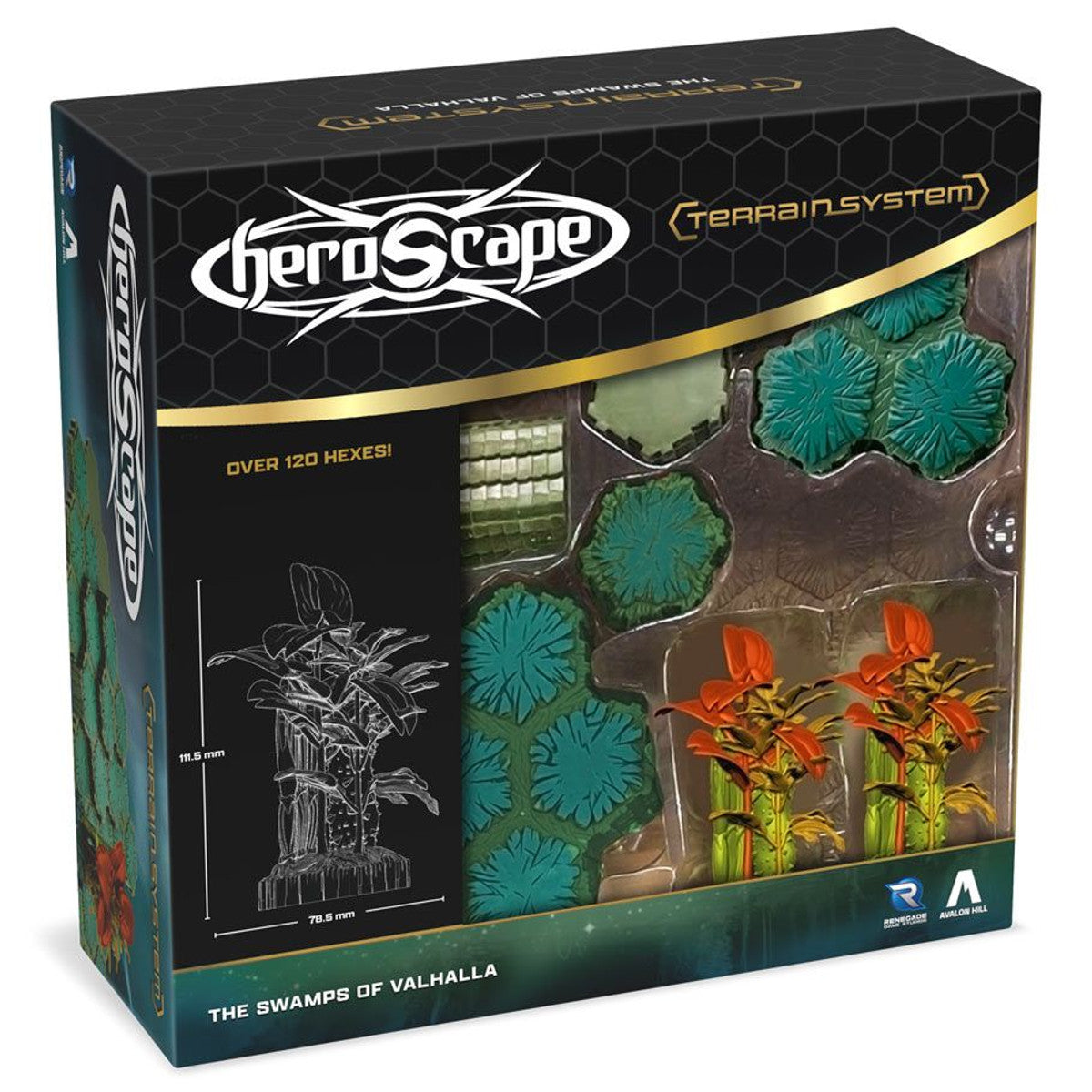Heroscape Rising Tide: Swamps Terrain Exp