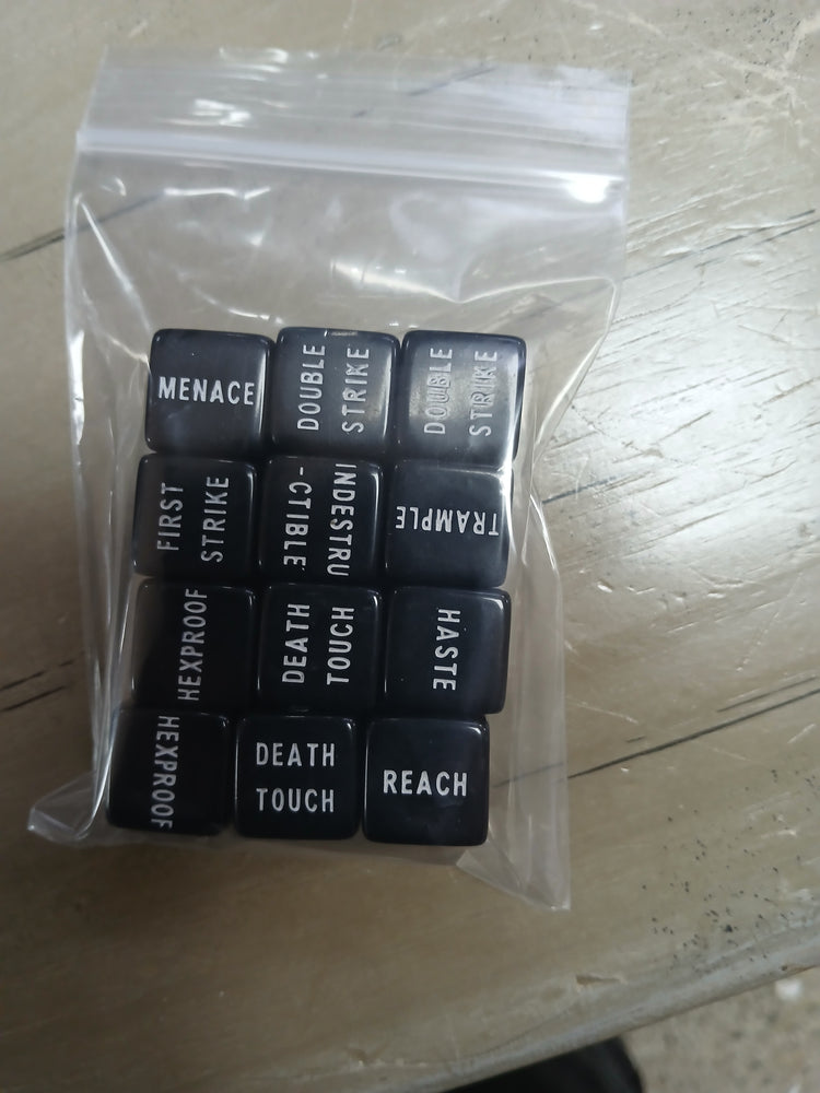 Ability Dice - Black