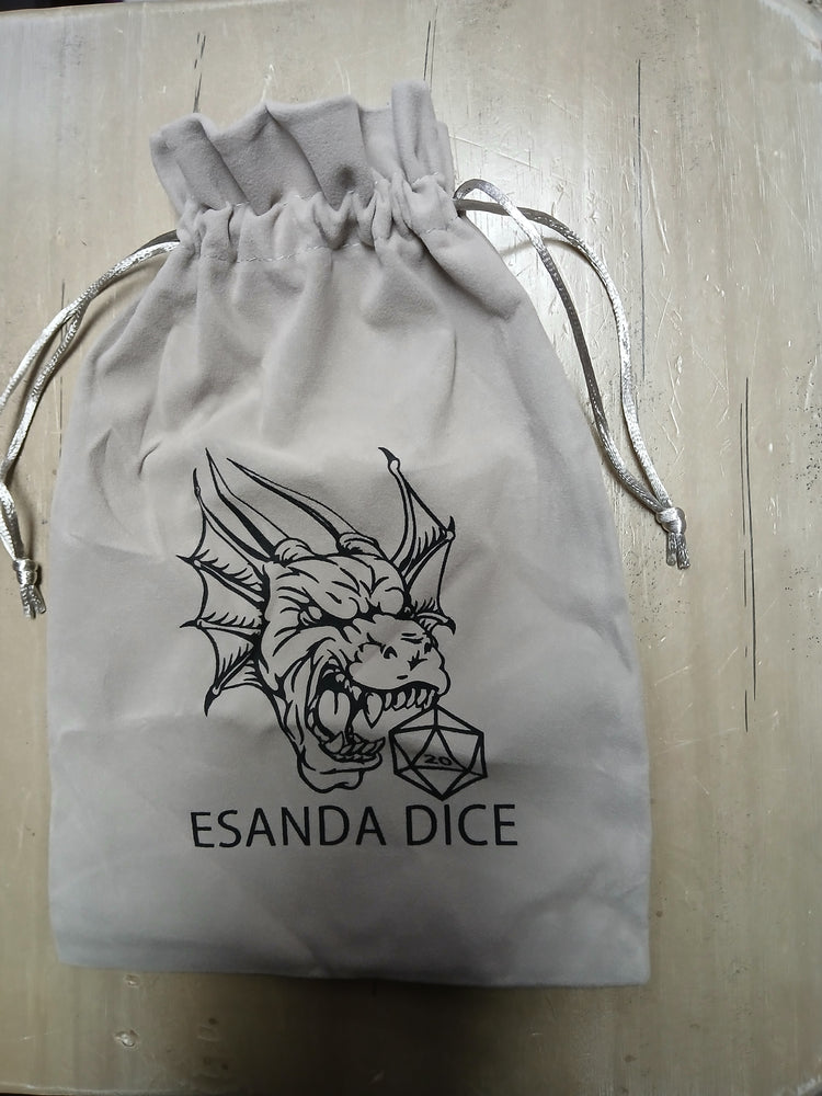 Dragon Head w/D20 Dice Bag