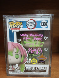POP 1306 Demon Slayer Mitsuri Kanroji - Signed and Authenticated with Display Case