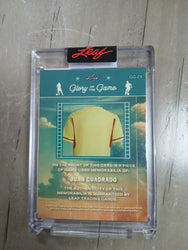 GG-29 Juan Cuadrado - Glory of the Game Card 2/3 w/Copper Foiling and Jersey Swatch - Leaf Glory of the Game 2026