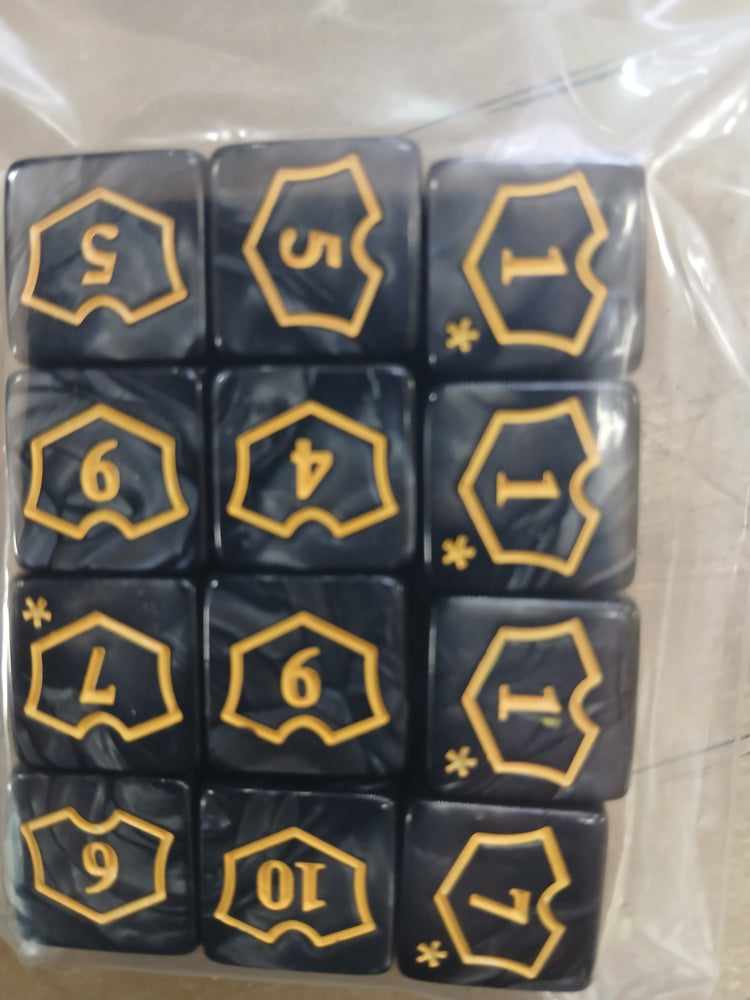 Loyalty Dice - Black Marble