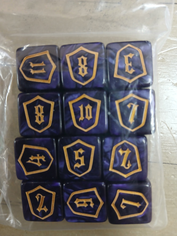 Loyalty Dice - Purple Marble