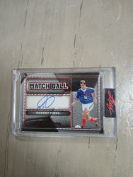 MB-RP1 - Robert Pires Match Ball Card 4/5 w/Autograph and Red Foiling - Leaf Glory of the Game 2026