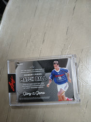 MB-RP1 - Robert Pires Match Ball Card 4/5 w/Autograph and Red Foiling - Leaf Glory of the Game 2026
