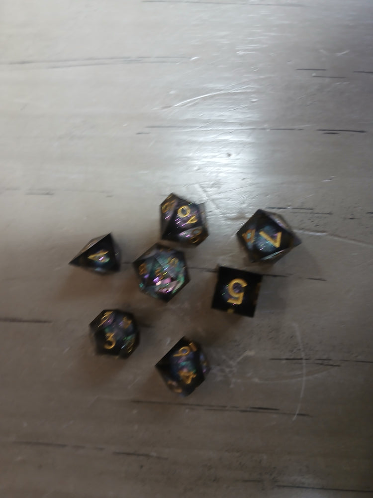 Smoky Liquid Core Dice
