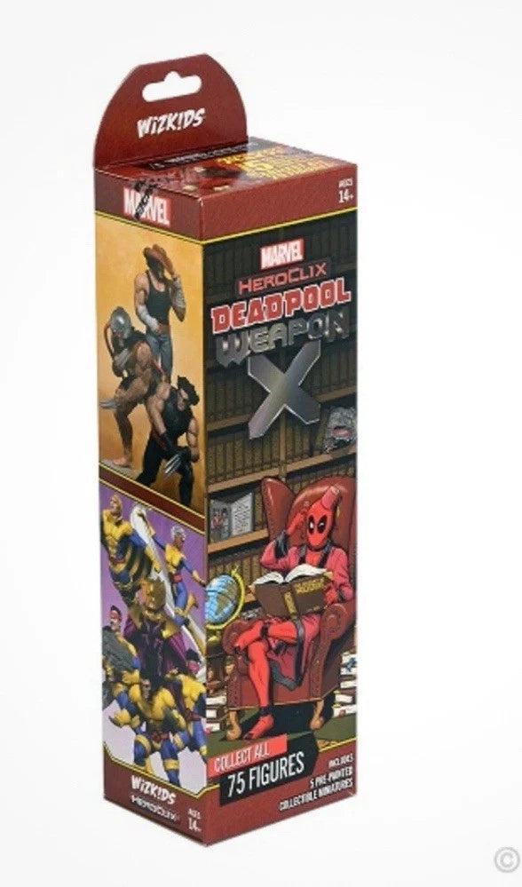 Heroclix Deadpool Weapon X Booster Pack