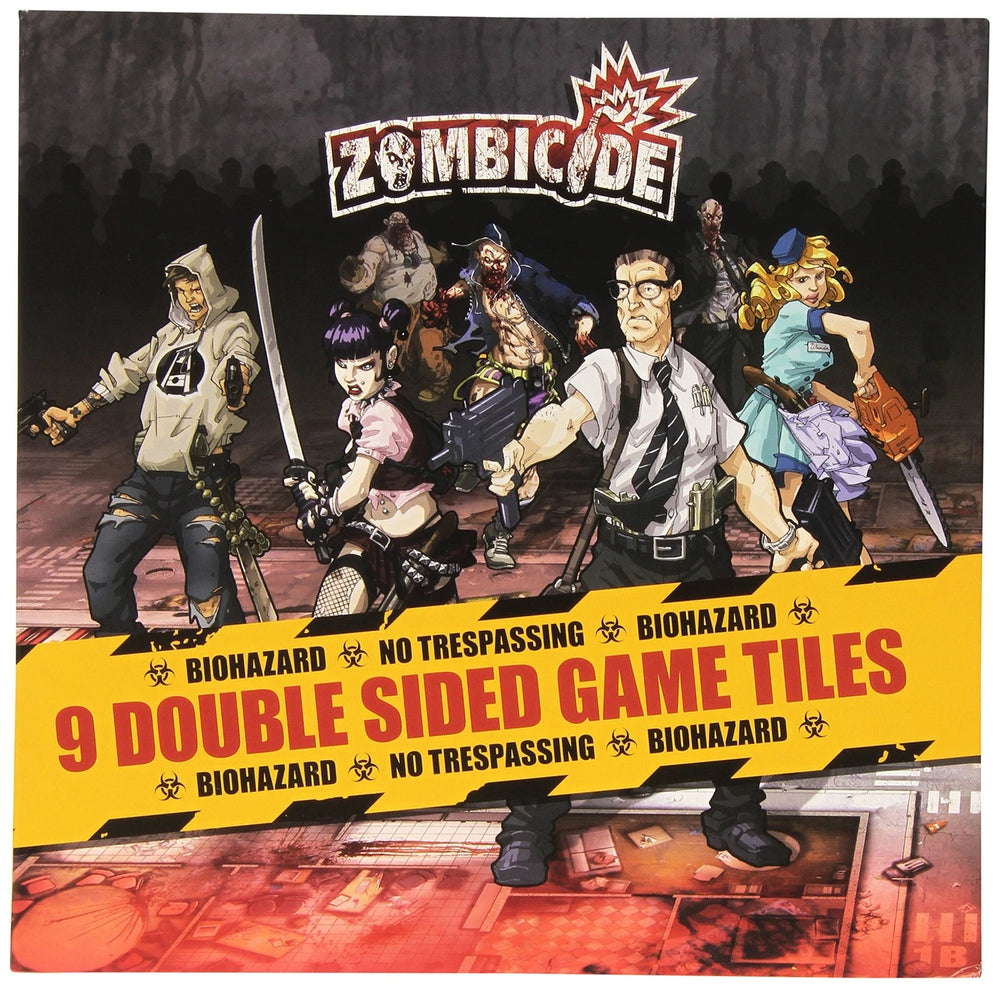 Zombicide 9 Double Sided Tiles