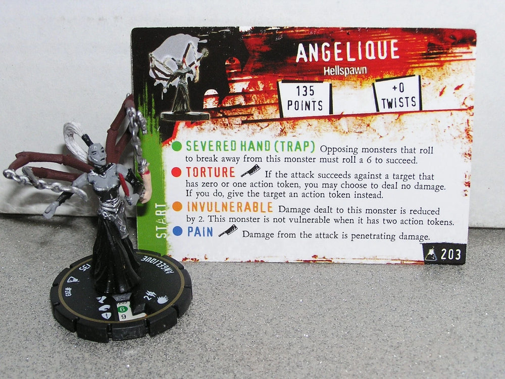 Horrorclix The Lab #203 Angelique (Limited Ed.)