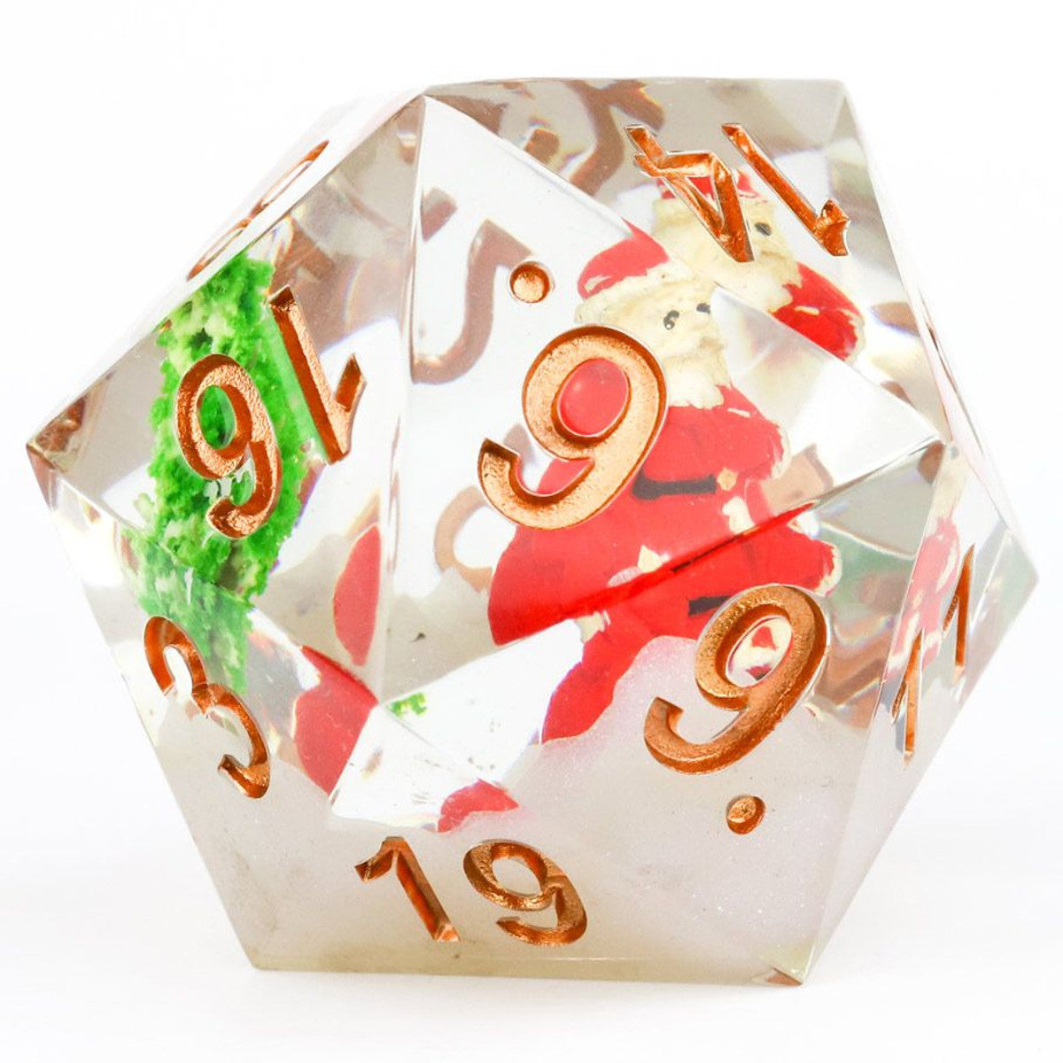 54mm D20 Santa Scenic