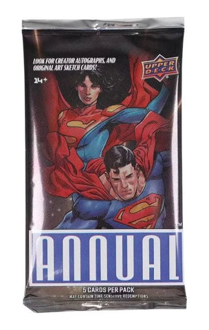 2024-25 UPPER DECK DC ANNUAL HOBBY PACK