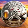 Old Bastards Friendship Club Challenge Coin