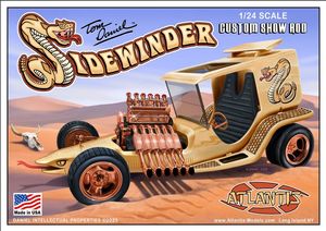 1/24 Tom Daniel Sidewinder Custom Show Rod Plastic Model Kit