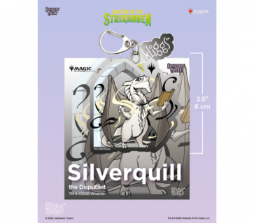 Gatherers' Tavern KLIGGS Keychain - Silverquill (MTG Secrets Of Strixhaven)