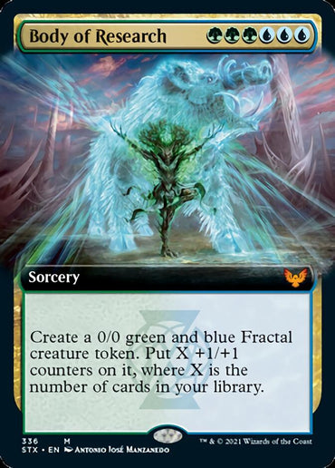 Body of Research (Extended Art) [Strixhaven: School of Mages]